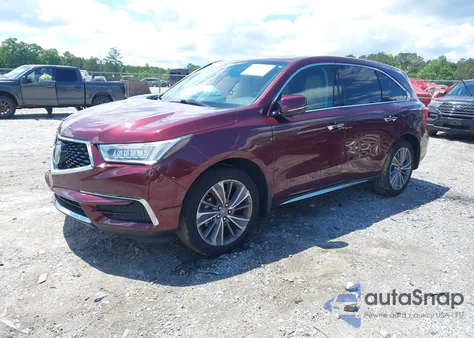 2018 Acura Mdx Technology Package Acurawatch Plus Pkg z USA, uszkodzony, nr VIN 5J8YD4H58JL013823